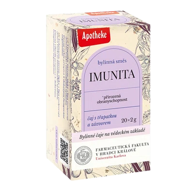 APOTHEKE Čaj Imunita Farmaceutická fakulta 20 x 2 g