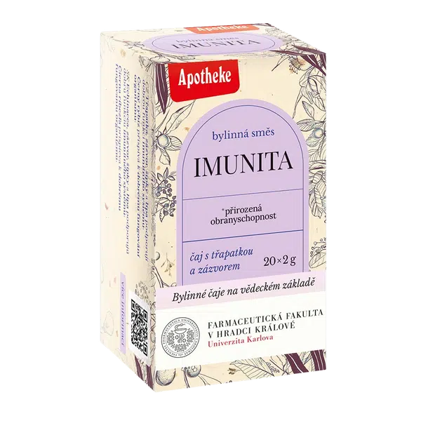 APOTHEKE Čaj Imunita Farmaceutická fakulta 20 x 2 g