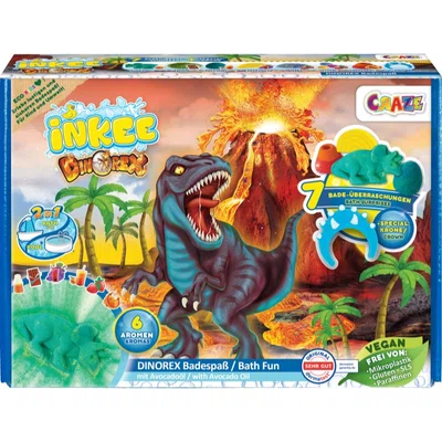 Craze INKEE Dino set do koupele pro děti