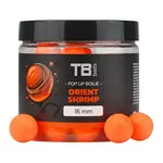 Tb baits plovoucí boilie pop-up orient shrimp + nhdc 65 g - 12 mm