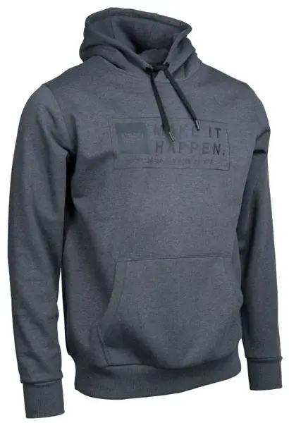 Nash mikina make it happen coordinates hoody grey marl - l