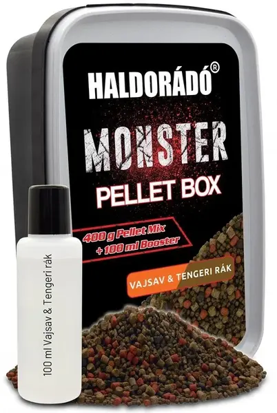 Haldorádó pelety monster pellet box 400 g 2 mm - n-butyric mořský krab