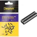 Delphin krimpovací svorky pro návazce 20 ks - velikost 1,0x2,2x8 mm