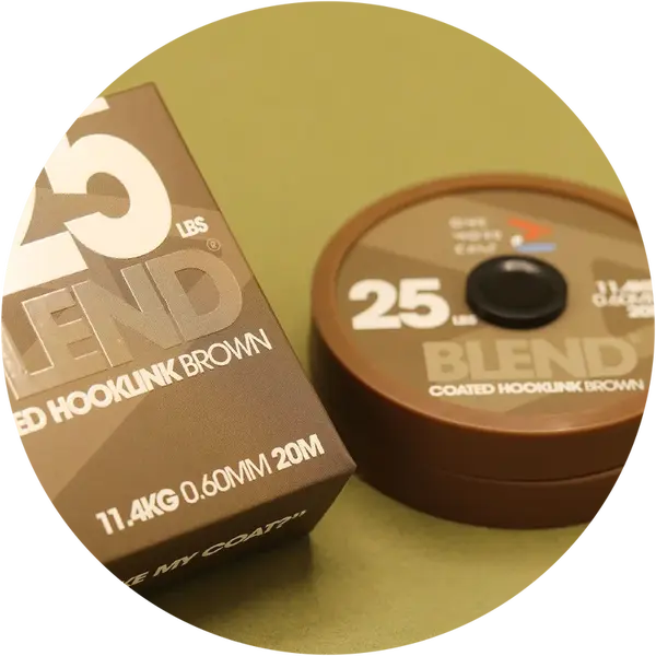 One more cast návazcová šňůrka blend coated hooklink 20 m brown - 25 lb