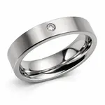 Boccia Titanium Snubní titanový prsten 0121-04 50 mm