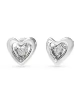 Guess Nádherné ocelové náušnice Srdíčka Beloved JUBE05024JWRHT/U