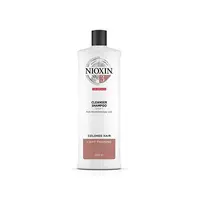 Nioxin Čisticí šampon pro jemné barvené mírně řídnoucí vlasy System 3 (Shampoo Cleanser System 3) 1000 ml