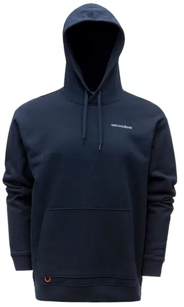 Grundéns mikina logo boat hoodie dark navy - m