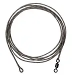 Delphin návazec the end leadcore + swivel 1 m 45 lb 3 ks