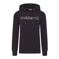 Trakker mikina cr logo hoody black camo - xl
