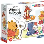 Moje první puzzle Medvídek Pú 4v1