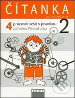 Čítanka 2/4. díl Pracovní sešit s písankou (A přílohou Přehlad učiva) - kniha z kategorie 1. stupeň