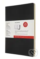 Moleskine - sada 2 plánovacích zošitov Cahier (čierny a hnedý)