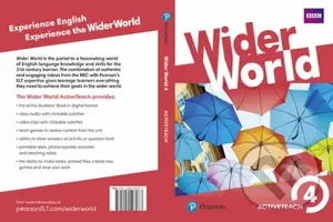 Wider World 4 - Teacher´s ActiveTeach - audiokniha z kategorie Jazykové učebnice a slovníky