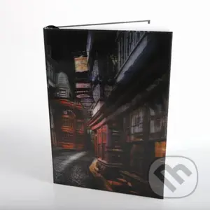 Harry Potter 3D Zápisník A5 - Priečna ulica