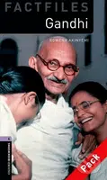 Factfiles 4 - Gandhi with Audio Mp3 Pack (Oxford Bookworms (New Edition)) - kniha z kategorie Jazykové učebnice a slovníky