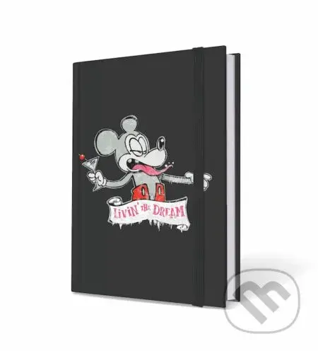 Banksy notebook mickey 15x21cm