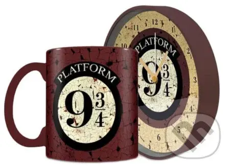 Harry Potter Darčekový set 9 a 3/4 (hodiny a budík)