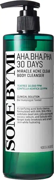 Some By Mi Čisticí tělový gel AHA BHA PHA 30 Days (Miracle Acne Clear Body Cleanser) 400 g