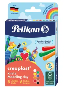 Plastelína Creaplast 8 ks