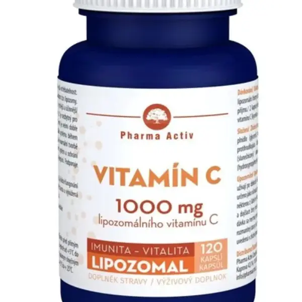 Pharma Activ Lipozomal Vitamín C 1000 mg 120 kapslí