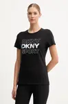 Tričko Dkny dámské, černá barva, DP5T1333