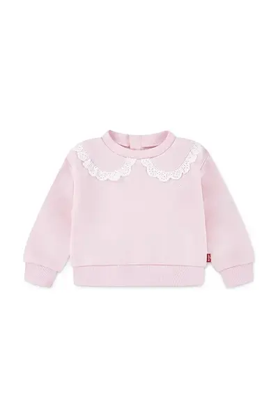 Kojenecká mikina Levi's PETER PAN COLLAR CREW NECK