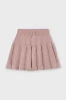 Dětská sukně Mayoral růžová barva, mini, áčková, 4904