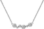 Hot Diamonds Stříbrný náhrdelník s diamantem Tender DN147