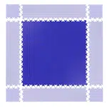 inSPORTline Puzzle zátěžová podložka Simple modrá