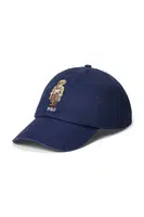 Bavlněná baseballová čepice Polo Ralph Lauren tmavomodrá barva, 710979192