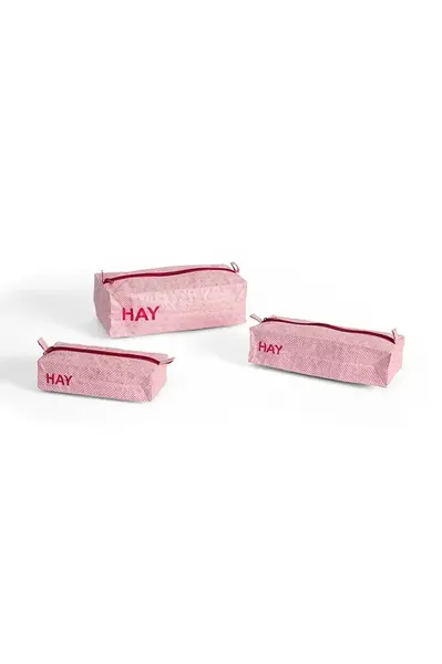 Sada organizérov HAY Candy Mono Wash Bag 3-pak