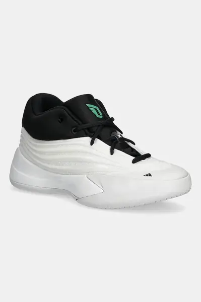 Dětské tenisky adidas Originals DAME X bílá barva, JP8637