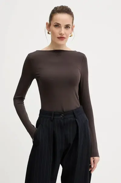 Tričko s dlhým rukávom Karl Lagerfeld