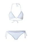 Banana Moon Bikiny  modrá / svetlomodrá