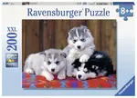 Puzzle Husky 200 dílků