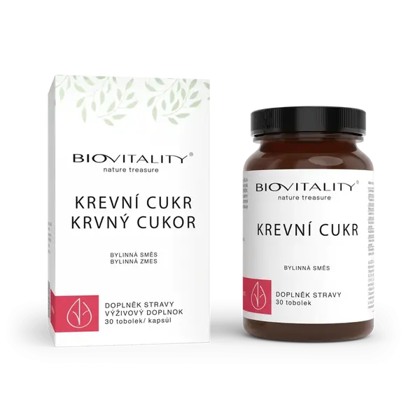 Krvný cukor – kapsuly 30 ks – Green idea