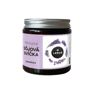 LEROS PRÍRODNÁ SÓJOVA SVIEČKA LEVANDUĽA