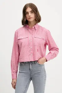 Tommy Jeans Bavlněná košile Tommy Jeans