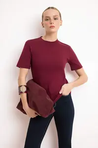 Trendyol Tričko  bordová