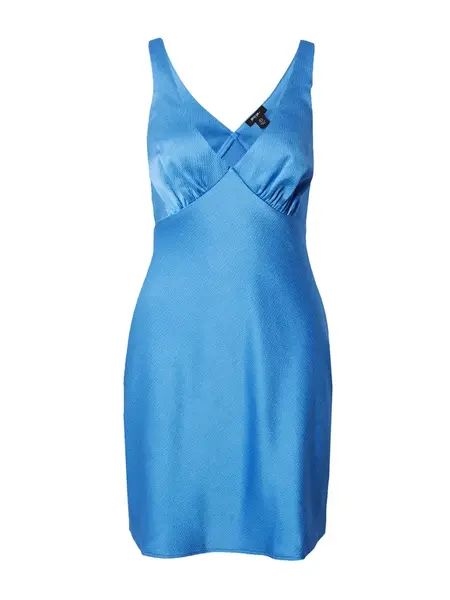 Nasty Gal Kokteilové šaty  modrá