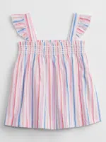 GAP Dětský top smocked tank - Holky