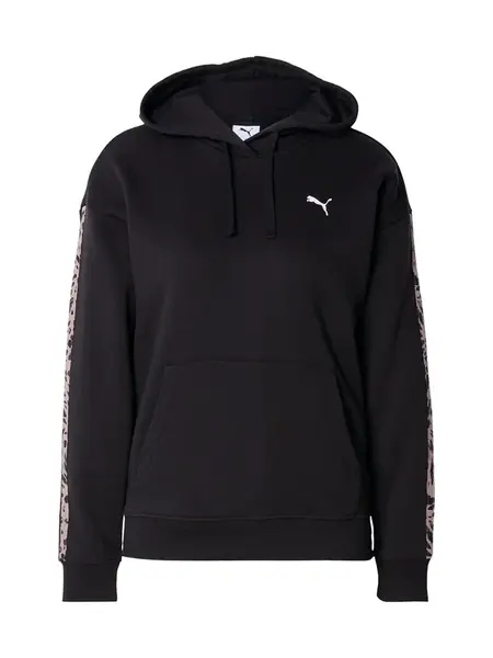 PUMA Športová mikina 'Essentials'  ružová / čierna