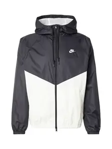 Nike Sportswear Prechodná bunda  čierna / biela