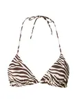 EDITED Bikinový top 'Zyndi'  béžová / hnedá