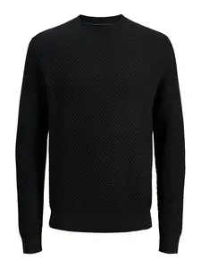 Jack & Jones Premium Sveter 'BLUBARKLEY'  čierna