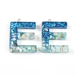Transparent Epoxy Resin Pendants