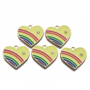 Alloy Enamel Pendants