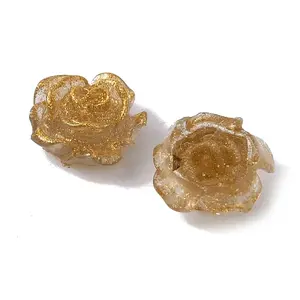 Camellia Resin Cabochons