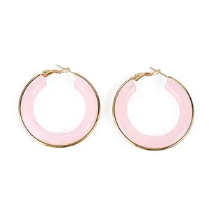1 Pair 304 Stainless Steel Hoop Earrings
